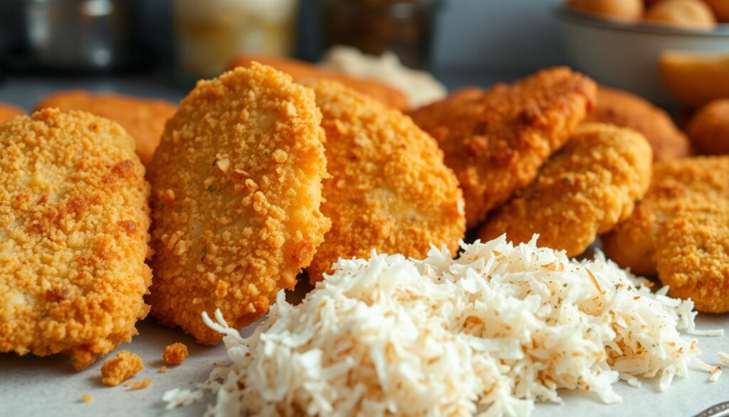 Alternative Chicken Cutlet Coatings