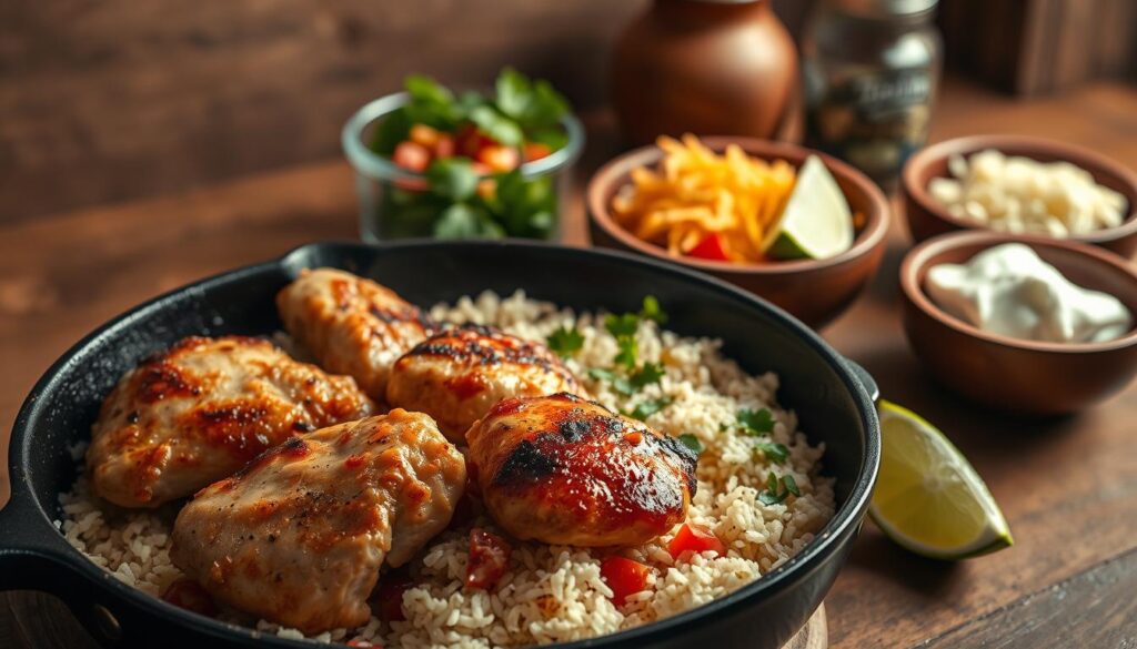 Authentic Chipotle Chicken Bowl Preparation