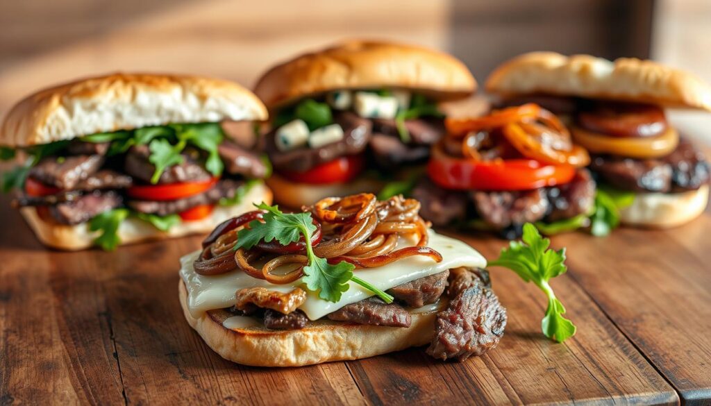 Creative Steak Sandwich Variations