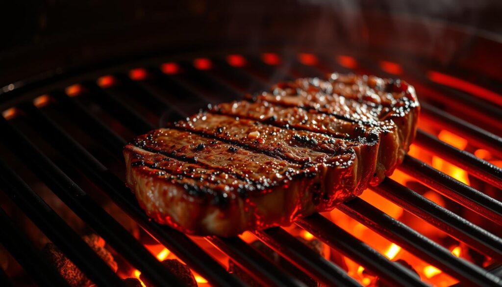 Grill Heat Zones for Beef Chuck Steak