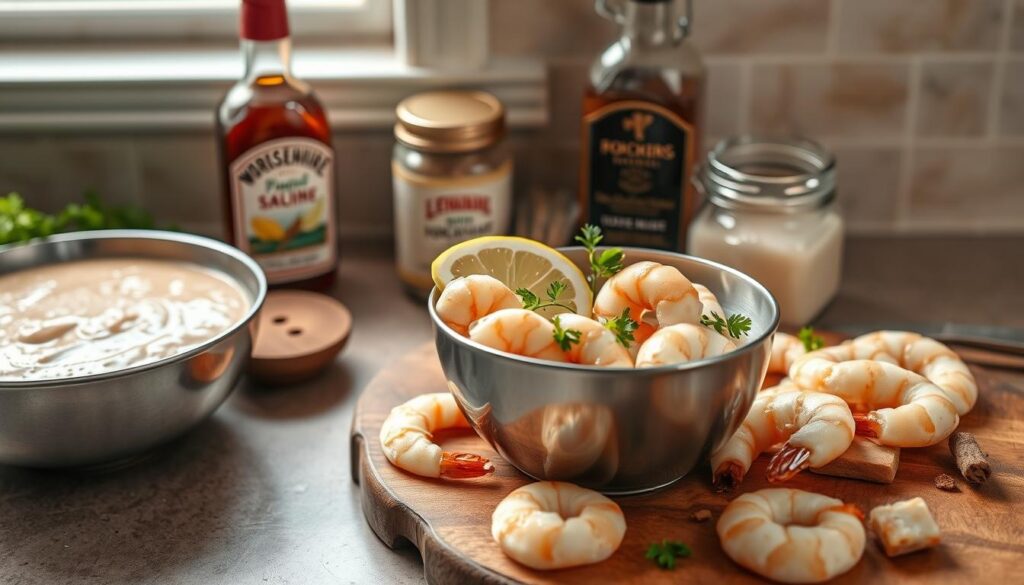 Homemade Shrimp Cocktail Sauce Preparation