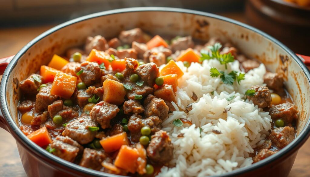 One-Pot Ground Meat and Rice Meals
