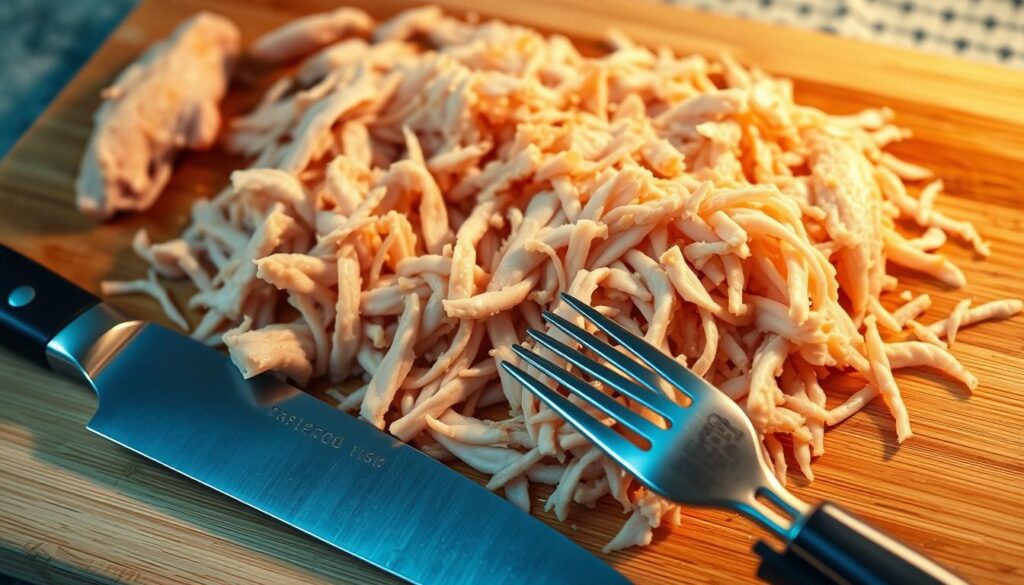 Shredded Chicken Preparation Techniques