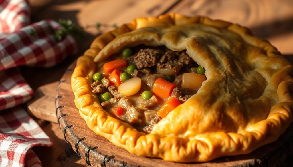 ground beef pot pie