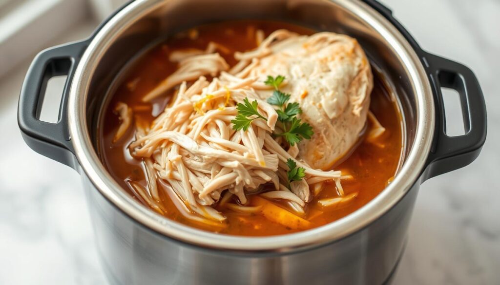 instant pot shredded chicken