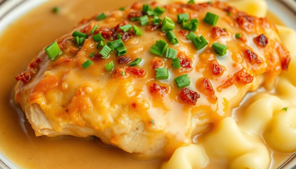 Current image: smothered chicken breast